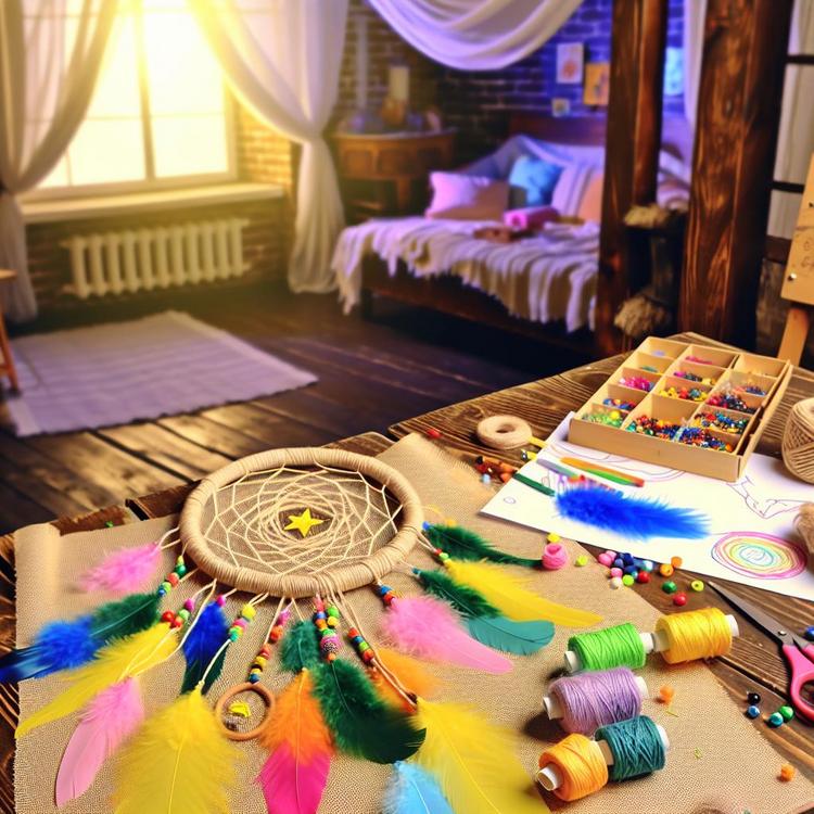 Jak zrobić łapacz snów z dzieckiem?